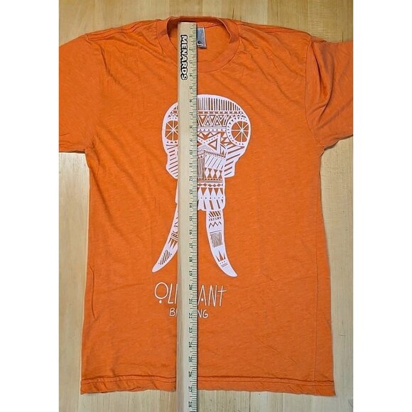 Oliphant Brewing Tee Shirt Adult Size Medium (Fits Small) Orange Craft Beer - Picture 5 of 7